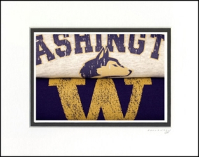 Washington Huskies Vintage T-Shirt Sports Art